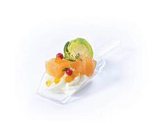Plastella 052409CR Verrine, PS, Cristal, 8,7 x 3,7 x 1,3 cm