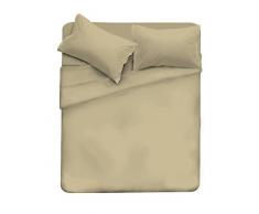 DATEX Taupe lit 175/200Â (250Â x 300Â cm + 2/52Â x 82Â cm)