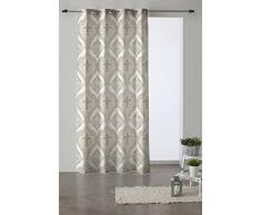 Martina Home Lola Rideau avec Oeillets, Tissu, 27Â x 2Â x 40Â cm 27x2x40 cm Lin