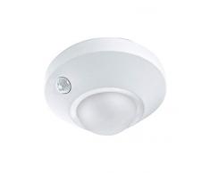 LEDVANCE GADGET NIGHTlux Ceiling + Détecteur de Mouvement (Piles incluses) | Veilleuse Mobile à Pile | Blanc | 1,7 Watts - 105 Lumens | Blanc Froid 4000K