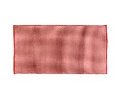 FERIDRAS reconnaissante Tapis, Coton, Rouge, 60Â x 120Â x 72Â cm