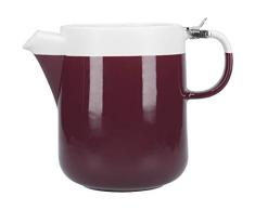 La Cafetiere (UK) Limited C000514 La Cafetière Barcelona Théière Prune/Blanc Céramique