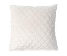 Gözze, avec Picots Structure Coussin Déco 50 x 50 cm, Polyester, Ivoire, 50 x 50 x 10 cm