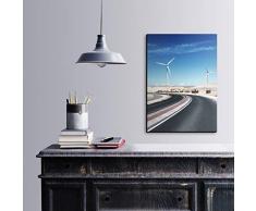 Bonamaison DÃ©coration Murale Impression sur Toile, Dimensions: 50 x 70 Cm - ConÃ§u et fabriquÃ© en Turquie