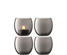 LSA International Photophore en Zinc Hauteur 6,5 cm