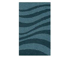 Kleine Wolke 4070905130 Riga Tapis de bain WC Polyacrylique Ardoise 55 x 50 x 2 cm