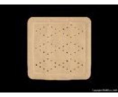 Baveno Grund Tapis de douche 55Â x 55Â cm beige
