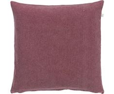 Dutch Decor Coussin Anna 50x50 cm Bordeaux - Coussins DÃ©co - Oreiller DÃ©coratif - DÃ©houssable - ZippÃ©