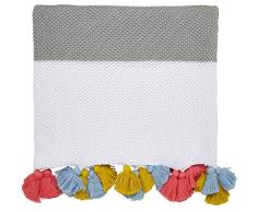 Joules JetÃ© de lit Gris 140 x 200 cm