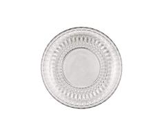 Villeroy & Boch 11-7299-0820 Boston Salade/Dessert, Assiette Polyvalente et décorative pour Tous Les Jours, Verre de Cristal, Clair