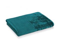 MÃVE Bamboo Luxe Serviette de Toilette 50 x 100 cm, Fabriqué en Allemagne, 60% coton / 40% viscose en pulpe de bambou, Ocean (Bleu)