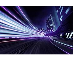 Scenolia Tableau dÃ©coratif Grand Format sur Toile Lazer Race 90 x 60 cm | Impression Haute qualitÃ©