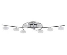 interfan plafonnier 8L LED, chrome