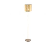 Eglo Lampe Lampadaire champagne