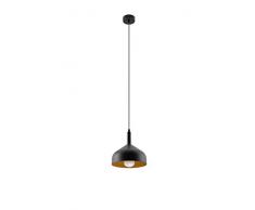 LAMPE SUSPENSION ACIER NOIR 20XMAX.100