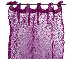 Thedecofactory 110260 Voilage Multi Techno Polyester, 140 x 250 x 3 cm