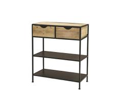 Galileo Casa Commode l. 60,5 x p. 30 x h. 75 cm Noir