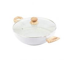 KITCHEN COOK Faitout Aluminium Forge Modele Stone Ft28tfi Grey