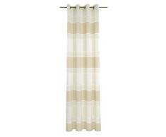 Deko Trends Tessin 6236687 70 Rideau à 8 Oeillets Vert 245 x 140 cm