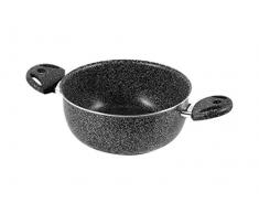 Home Stone Faitout, Pierre/Plastique, Anthracite, 16 cm