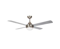 sulion Cross Ventilateur de plafond nickel