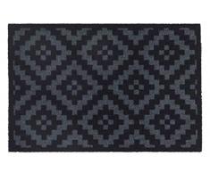 Hamat Noir Tapis dentrée, Paillasson intérieur Lavable, 50x75, 5751505020