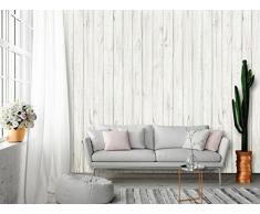 Walplus panoramique Bois de Bouleau Stickers muraux, Vinyle, Multicolore, 7.5Â x 93.5Â x 7.5Â cm