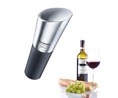 Westmark 61913360 Silvio Bouchon de bouteille en silicone Monopol Edition en acier inoxydable