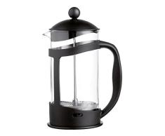 La Cafetiere 455033 Cafetière à Piston, Plastique, Noir, 13.3 x 7 x 17.1 cm