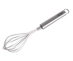 Cuisine Enamel Prof Fouet, Acier Inoxydable, Gris Moderne 32x9x6.5 cm Gris
