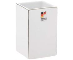 RIDDER 2241101 Gobelet, céramique, Blanc, env. 6,5 x 6,4 x 10,3 cm