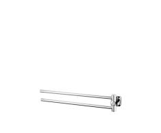 Bisk Porte Serviette Ice Twin chromÃ©