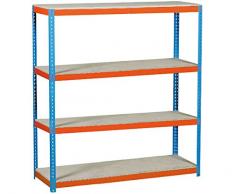 Simonrack m117367 Meuble étagères Moyenne Charge Ecoforce 1506 – 4