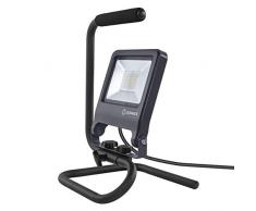 LEDVANCE WORKLIGHT S-Stand | Projecteur LED ExtÃ©rieur de Chantier | Gris foncÃ© | 30 Watts - 2700 Lumens | Blanc Froid 4000K | Etanche IP65