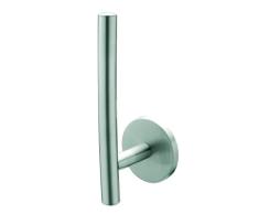 Bisk Deco Virginia 72092 Porte Rouleau pour Papier Toilette en Nickel brossé 7 x 6 x 16,5 cm