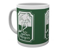 GB Eye Ltd Gobelet en céramique Motif Dragon Vert 15 x 10 x 9 cm