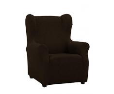 Martina Home electrónica Rey® Fauteuil Beirut, Marron, Oreilles tapissé