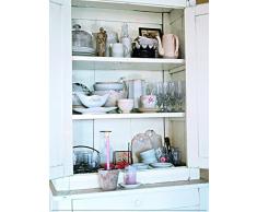 Affiche 30x40 cm Vaisselier et bougie / Dresser and candle / Geschirrschrank und Kerze B. W. DREJER