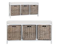 Clayre & Eef 5H0194 Commode 100 x 35 x 51 cm