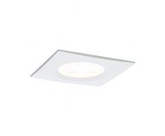 Paulmann 93609 encastrÃ©s LED Nova spots encastrÃ©s carrÃ© plafonnier spot 7W GU10 blanc gradable protection contre les aspersions IP44