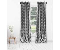Home Maison Rideau de fenÃªtre Motif Porte, Multicolore, 38x84