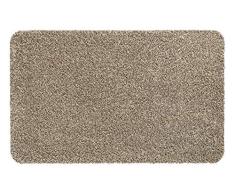 Hamat Tapis dEntrÃ©e Natuflex Lavable en Coton et Polyester Beige, 40X60 Cm