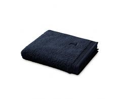 möve Superwuschel serviette de douche, Coton, Dark Grey, 80 x 150 cm