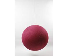 Cotton Ball Lights Lampe suspension 25Â cm, coton, cyclaam
