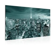 Tableau decoration murale La ville de New York - XXL Impression sur Toile Salon Appartment 1 Parties - prÃªt Ã accrocher - 604514b