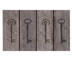 Hamat Multicolore Tapis dentrée, Paillasson, 45x75, 3191441003