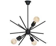 Homemania Lampe Ã suspension W49xd49xh60 cm Noir