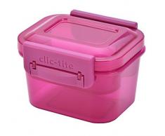 Polar Gear Clic-Tite Double Decker Lunch Box, Framboise, 360Â ML
