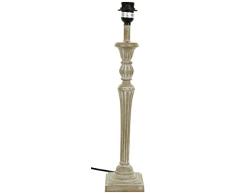 Better & Best 1831063Â âÂ lampe de table dÃ©corÃ© avec Gallones avec boule Ãpaisseur haute avec Tube en baisse, couleur bois naturel
