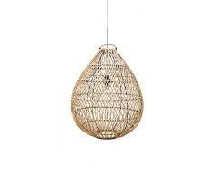 HSM Collection HL50NT Lampe Ã suspension, Naturel, Ã¸50x60